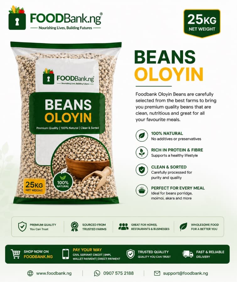 Honey Beans (Oloyin) 25Kg